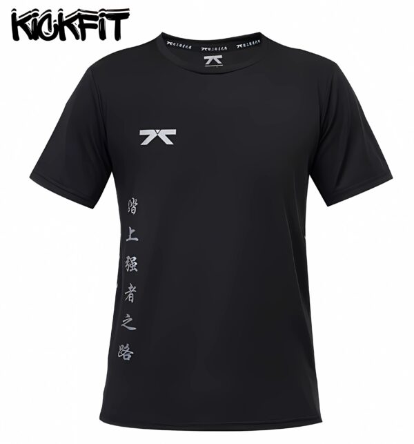 Kickfit Dri-Fit Crew Neck Shirt (Black)