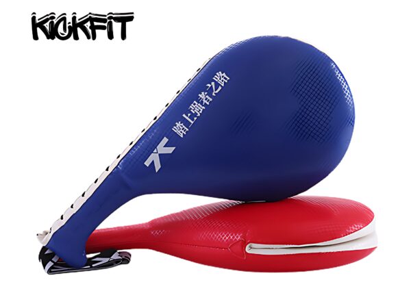 Kickfit Taekwondo Racket Pad (Double Hand Mitt) - Image 4