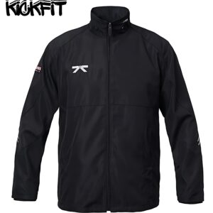Kickfit "Eagle" Windbreaker Jacket Black