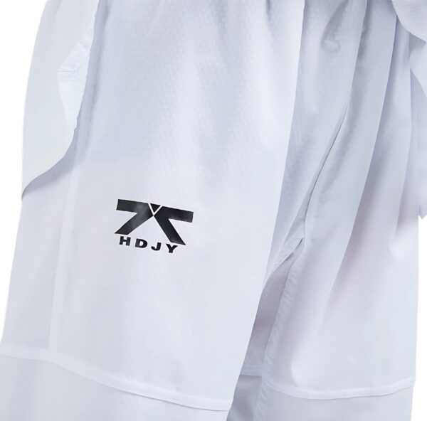 Kickfit "Fighter" Kyorugi Ultra Light Uniform (Black V-Neck) - Image 8